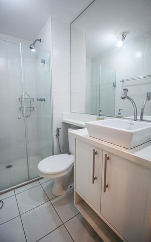 Apartamento para alugar com 56m², 2 quartos e 1 vagaBanheiro da Suíte
