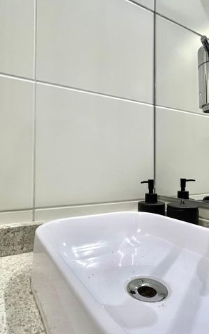 Studio para alugar com 24m², 1 quarto e sem vaga Studio para alugar com 24m², 1 quarto e sem vagaBanheiro