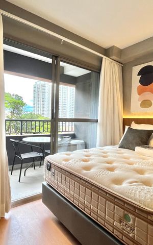 Studio para alugar com 24m², 1 quarto e sem vaga Studio para alugar com 24m², 1 quarto e sem vagaSala/Quarto