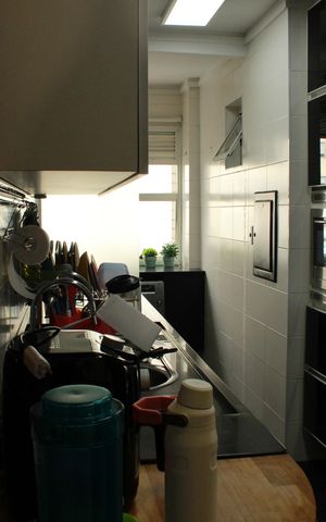 Apartamento à venda com 91m², 3 quartos e 2 vagasCozinha