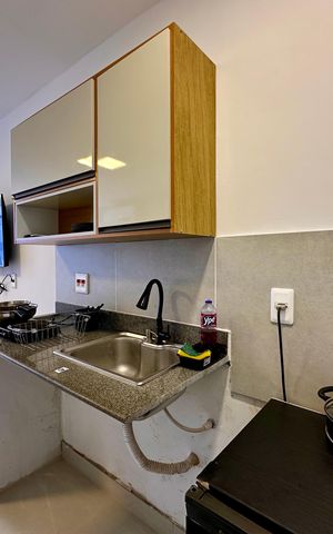 Studio para alugar com 30m², 1 quarto e 1 vaga