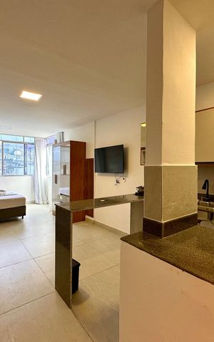 Studio para alugar com 30m², 1 quarto e 1 vaga