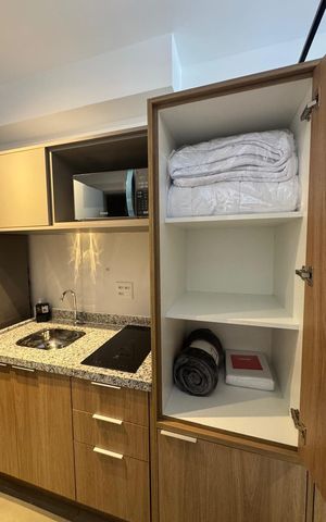 Apartamento à venda com 27m², 1 quarto e sem vaga