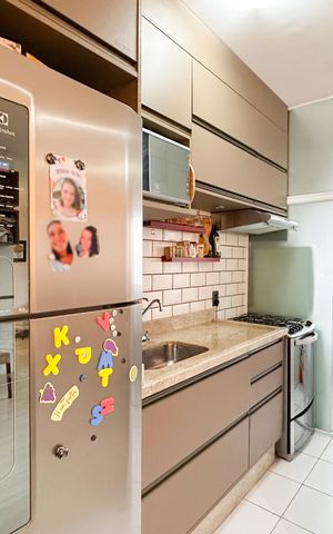 Apartamento à venda com 72m², 2 quartos e 2 vagasCozinha
