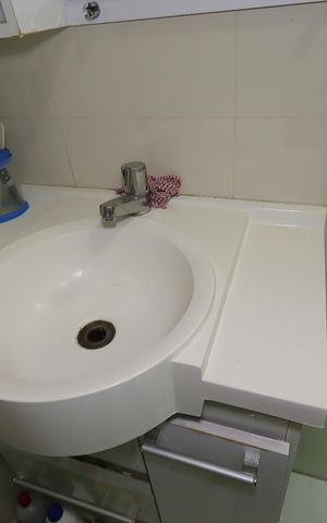 Apartamento à venda com 65m², 3 quartos e 1 vagaBanheiro da Suíte - Pia