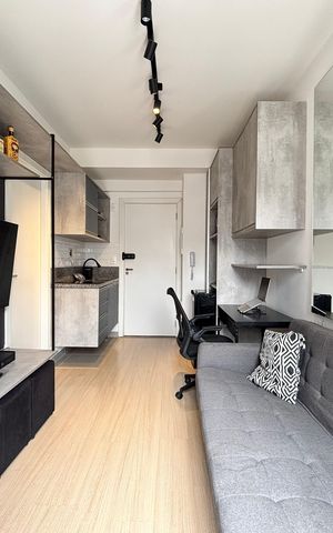 Studio à venda com 30m², 1 quarto e sem vagaStudio