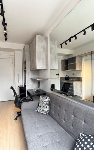 Studio à venda com 30m², 1 quarto e sem vagaStudio