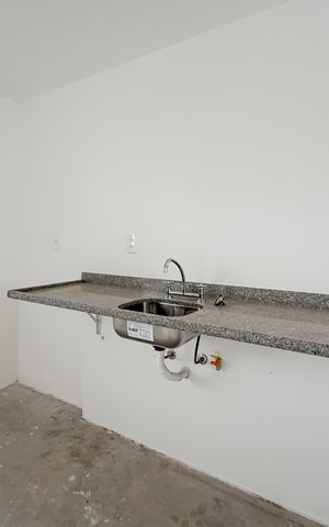 Apartamento à venda com 31m², 1 quarto e sem vaga Apartamento à venda com 31m², 1 quarto e sem vagaCozinha