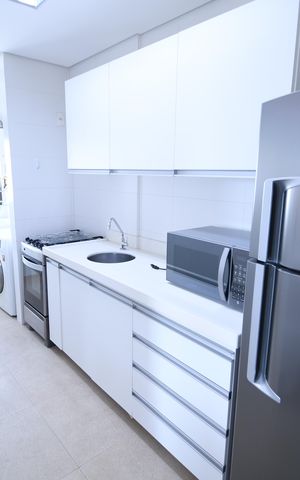 Apartamento à venda com 57m², 1 quarto e 1 vagaCozinha