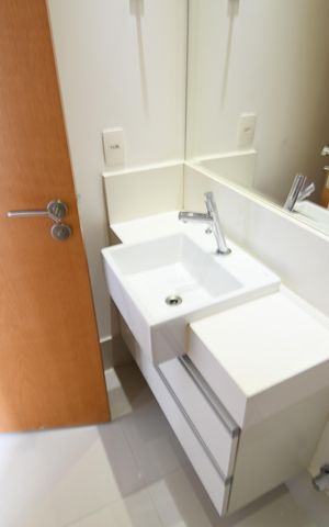 Apartamento à venda com 57m², 1 quarto e 1 vagaLavabo