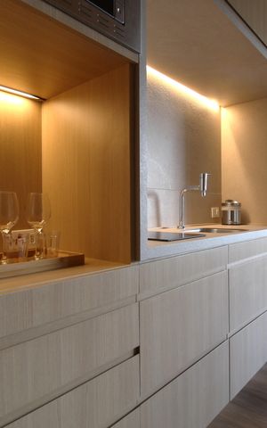 Studio à venda com 45m², 1 quarto e 1 vagaCozinha