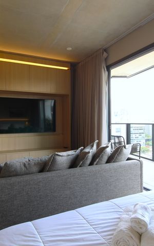 Studio à venda com 45m², 1 quarto e 1 vagaSala
