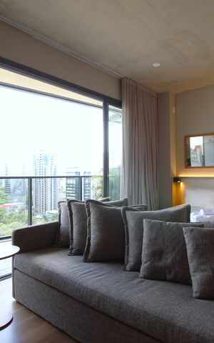 Studio à venda com 45m², 1 quarto e 1 vagaSala