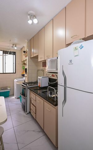 Apartamento à venda com 55m², 2 quartos e 1 vagaCozinha
