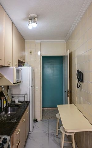 Apartamento à venda com 55m², 2 quartos e 1 vagaCozinha