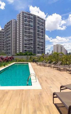 Apartamento à venda com 37m², 2 quartos e sem vagaÁrea comum - Piscina