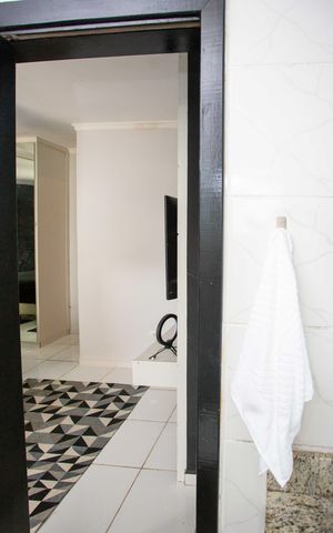 Casa para alugar com 120m², 2 quartos e 2 vagasBanheiro da Suíte