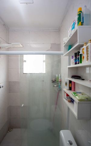 Casa para alugar com 120m², 2 quartos e 2 vagasBanheiro da Suíte