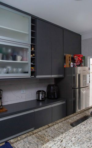 Casa para alugar com 120m², 2 quartos e 2 vagasCozinha