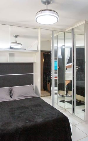 Casa para alugar com 120m², 2 quartos e 2 vagasQuarto Suíte