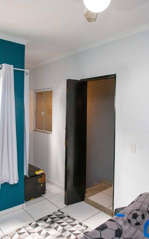 Casa para alugar com 120m², 2 quartos e 2 vagasQuarto 1