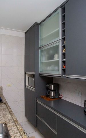 Casa para alugar com 120m², 2 quartos e 2 vagasCozinha