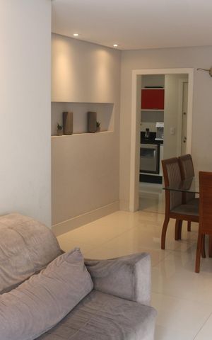 Apartamento à venda com 100m², 3 quartos e 2 vagasSala
