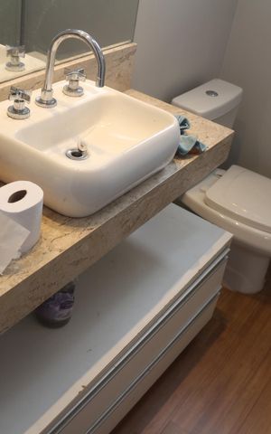 Apartamento à venda com 100m², 3 quartos e 2 vagasBanheiro da Suíte