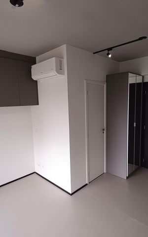 Studio à venda com 25m², 1 quarto e sem vaga