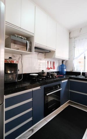 Apartamento à venda com 74m², 2 quartos e 1 vagaCozinha