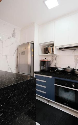 Apartamento à venda com 74m², 2 quartos e 1 vagaCozinha