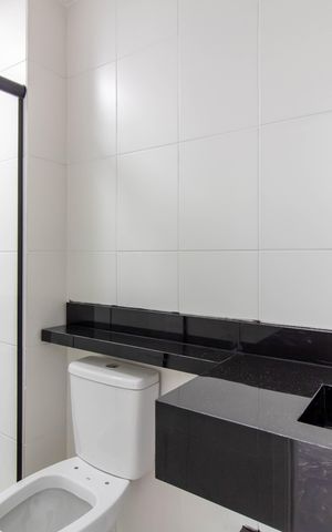 Apartamento para alugar com 43m², 1 quarto e 1 vaga Apartamento para alugar com 43m², 1 quarto e 1 vagaBanheiro