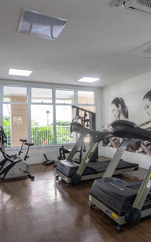 Apartamento à venda com 114m², 2 quartos e 2 vagas Apartamento à venda com 114m², 2 quartos e 2 vagasÁrea comum - Academia