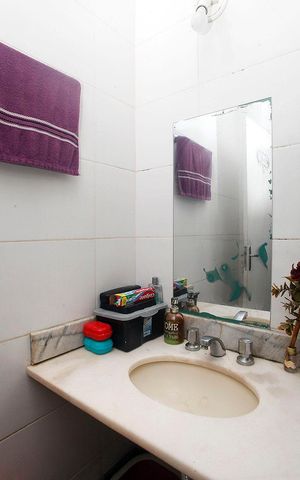 Apartamento à venda com 84m², 3 quartos e sem vagaBanheiro 2