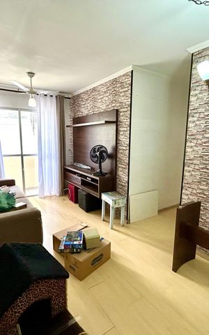 Apartamento à venda com 50m², 2 quartos e 1 vaga Apartamento à venda com 50m², 2 quartos e 1 vagaSala