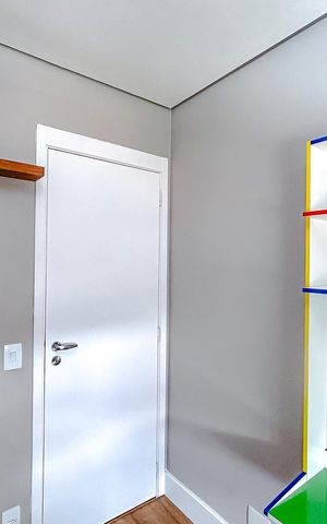 Apartamento à venda com 107m², 3 quartos e 2 vagasQuarto 2