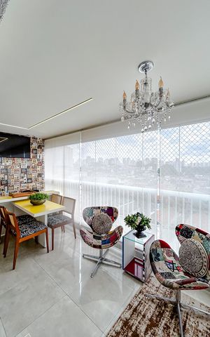 Apartamento à venda com 107m², 3 quartos e 2 vagasVaranda gourmet