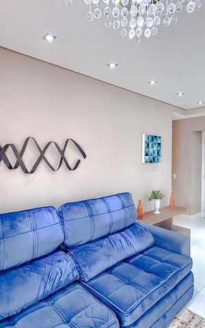 Apartamento à venda com 107m², 3 quartos e 2 vagasSala