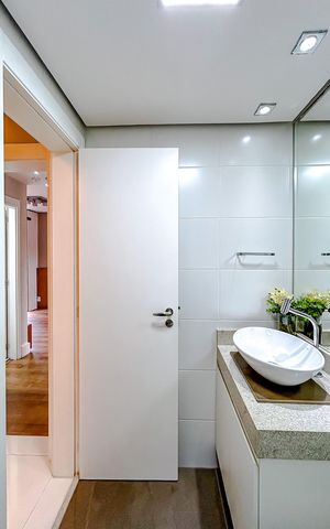 Apartamento à venda com 107m², 3 quartos e 2 vagasBanheiro