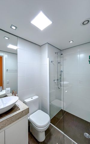 Apartamento à venda com 107m², 3 quartos e 2 vagasBanheiro