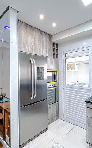Apartamento à venda com 107m², 3 quartos e 2 vagasCozinha