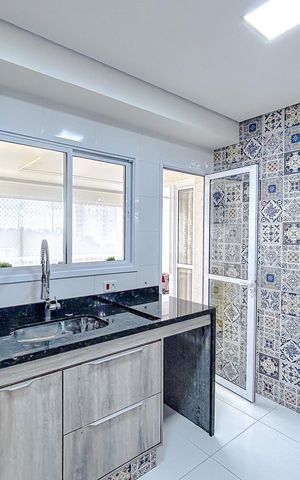 Apartamento à venda com 107m², 3 quartos e 2 vagasCozinha