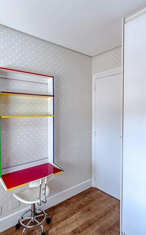 Apartamento à venda com 107m², 3 quartos e 2 vagasQuarto 1