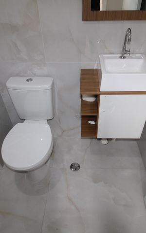 Apartamento para alugar com 39m², 2 quartos e sem vagaBanheiro