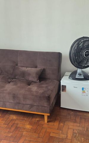 Studio à venda com 21m², 1 quarto e sem vaga