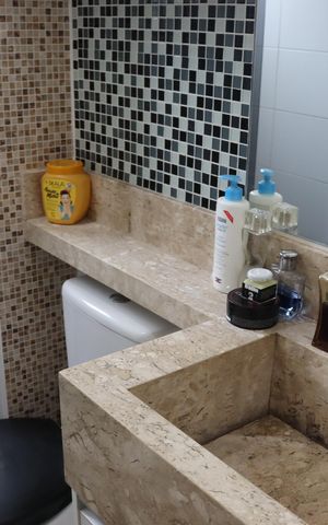 Apartamento à venda com 50m², 2 quartos e 1 vaga Apartamento à venda com 50m², 2 quartos e 1 vagaBanheiro