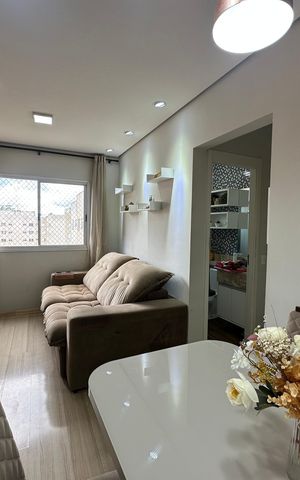 Apartamento à venda com 50m², 2 quartos e 1 vaga Apartamento à venda com 50m², 2 quartos e 1 vagaSala