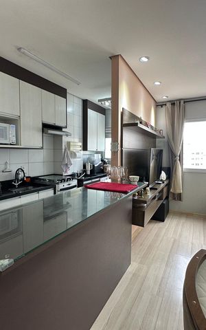 Apartamento à venda com 50m², 2 quartos e 1 vaga Apartamento à venda com 50m², 2 quartos e 1 vagaSala