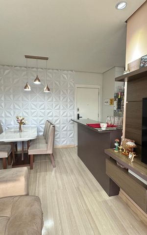 Apartamento à venda com 50m², 2 quartos e 1 vaga Apartamento à venda com 50m², 2 quartos e 1 vagaSala
