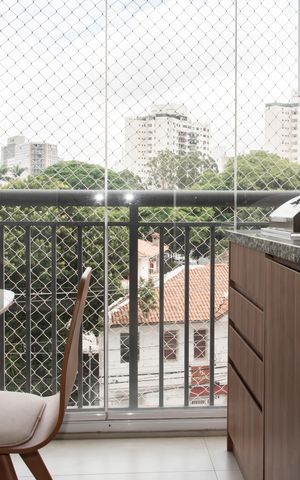 Apartamento à venda com 52m², 2 quartos e 1 vagaVaranda gourmet